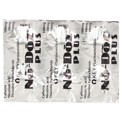 NoDoz Plus Caffeine Tablets 24 Count with Vitamins B1 & B3 for Alertness