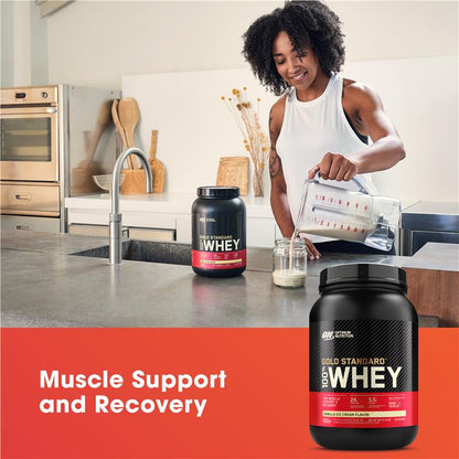 Optimum Nutrition Gold Standard 100% Whey Protein - French Vanilla 2.27kg