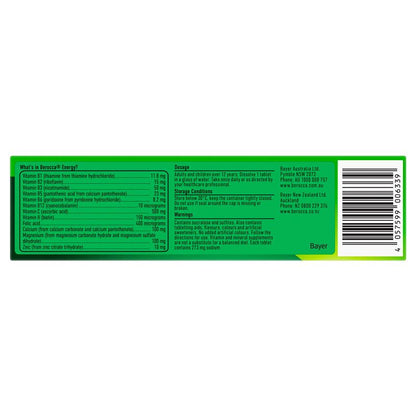 Berocca Energy Orange – 15 Effervescent Multivitamin Tablets