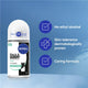 NIVEA Black & White Anti-Stain Roll-On Deodorant 72H Protection 50ml – view 6 - Auzzistore