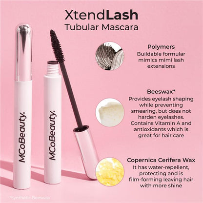 MCoBeauty XtendLash Tubing Mascara Black-Brown