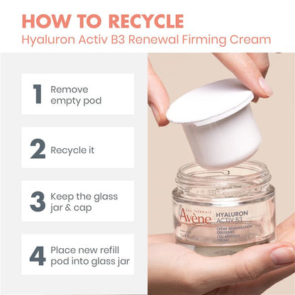 Avène Hyaluron Activ B3 Renewal Firming Cream Refill 50ml - Revitalize Your Skin