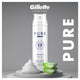 Gillette Pure Shave Foam 245g – Aloe Infused, Paraben & Dye-Free for Sensitive Skin – view 6 - Auzzistore