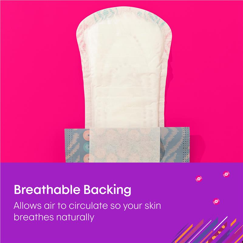 U by Kotex Designer Protect Liners – 30 Liners, Breathable & Absorbent