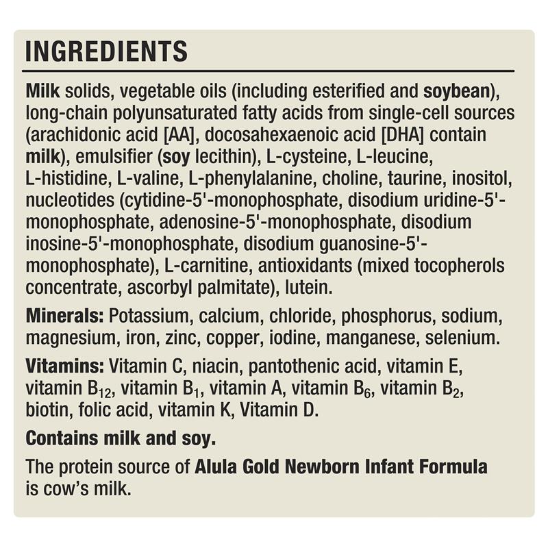 Alula Gold Stage 1 Newborn Infant Formula 0-6 Months - 900g - Auzzi Store