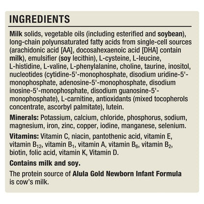 Alula Gold Stage 1 Newborn Infant Formula 0-6 Months - 900g - Auzzi Store