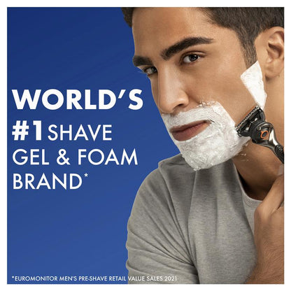 Gillette Pro Icy Cool Shave Gel 70g with Aloe Vera & Menthol