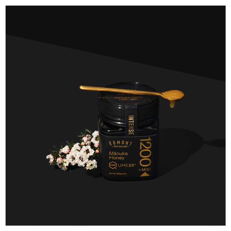 Egmont UMF 25+ Manuka Honey 250g | Raw, NZ MGO 1200+