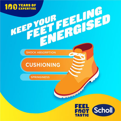 Scholl GelActiv® Work & Boot Insoles - Small, All-Day Support