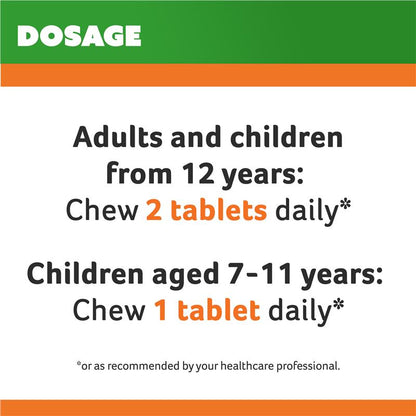 Cenovis Sugarless Vitamin C 500mg - 100 Orange Chewable Tablets