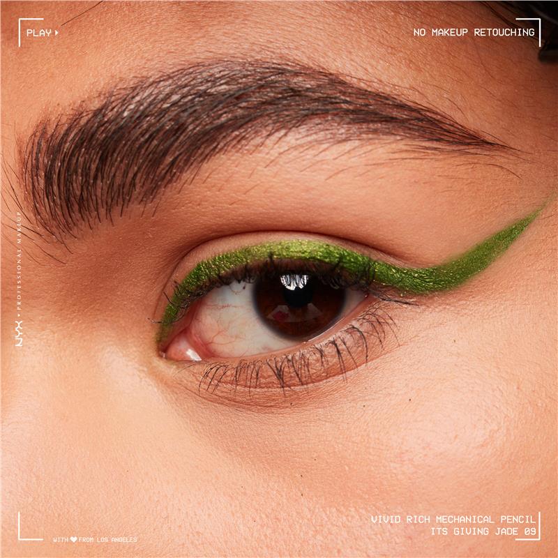 NYX Vivid Rich Mech Liner Pencil Its Giving Jade