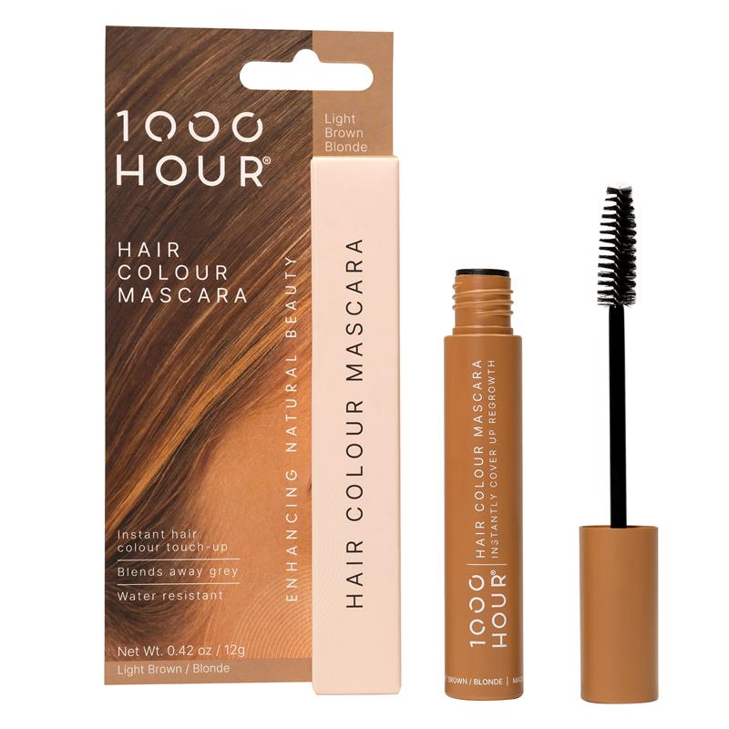 1000 Hour Hair Colour Mascara - Light Brown/Blonde 12g