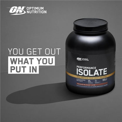 Optimum Nutrition Performance Isolate Vanilla Softserve 2.27kg - Premium Whey Protein
