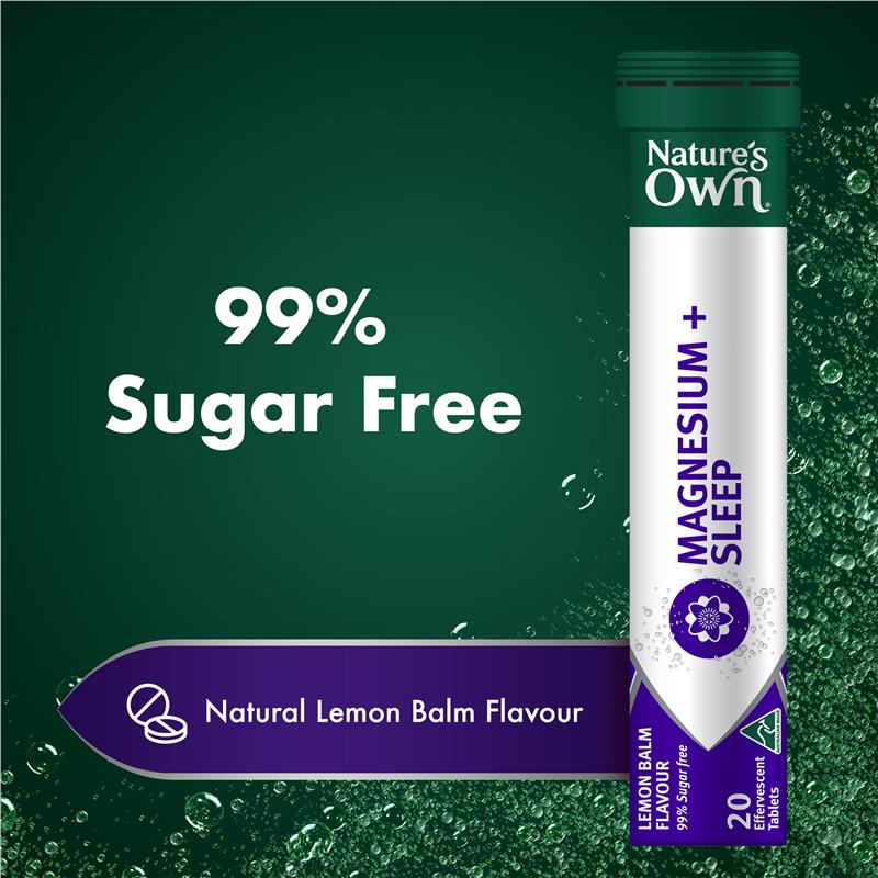 Nature's Own Magnesium + Passionflower Sleep Effervescent Tablets - 20