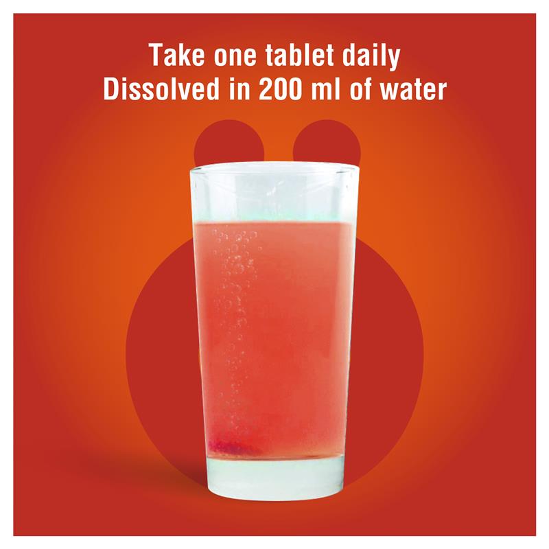 Voost Berry Effervescent Multivitamin Tablets with 14 Vitamins – 20 Pack