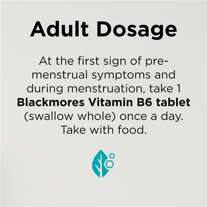 Blackmores Vitamin B6 100mg Sustained Release Tablets - 40