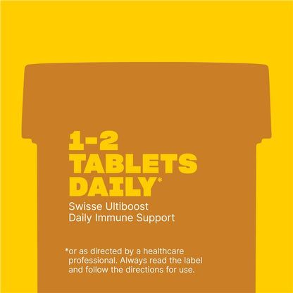 Swisse Ultiboost Immune Support 60 Tablets with Vitamin C & Zinc