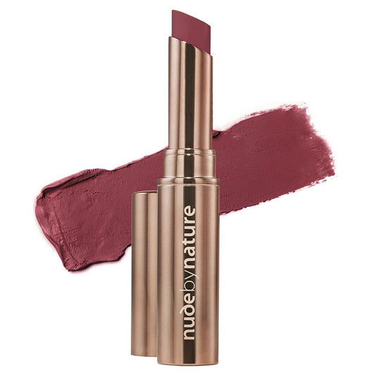 Nude by Nature Creamy Matte Lipstick 08 Cerise - Bold & Beautiful - Auzzi Store
