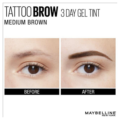 Maybelline Tattoo Brow Gel Tint Medium