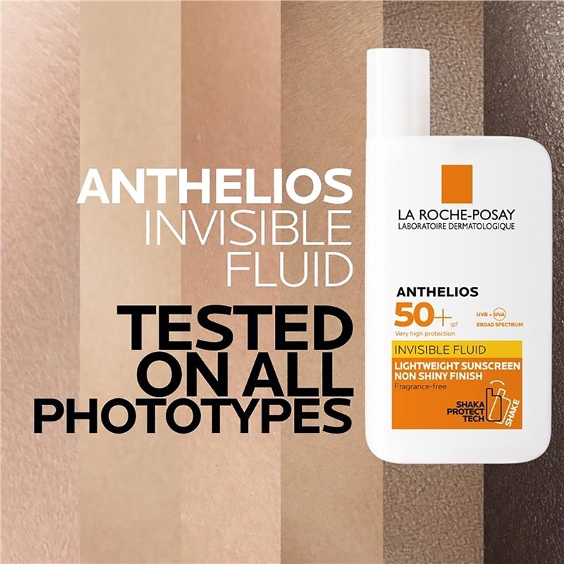 La Roche Posay Anthelios Invisible Fluid SPF 50+ - 50ml Sunscreen