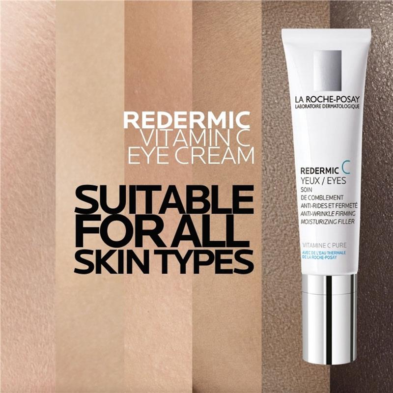 La Roche-Posay Redermic Vitamin C Anti-Ageing Eye Cream - 15ml-Auzzi Store
