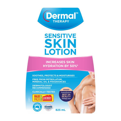 Dermal Therapy Sensitive Skin Lotion 825ml - Ultimate Hydration for Sensitive Skin