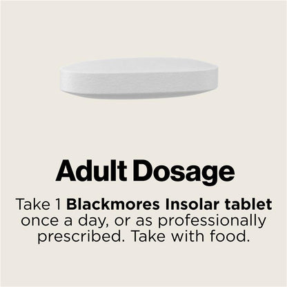 Blackmores Insolar Vitamin B3 (Nicotinamide) 500mg - 60 Tablets for Skin Health