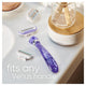 Gillette Venus Deluxe Smooth Swirl Razor + 2 Blade Refills - Women's Shaving Solution – view 6
