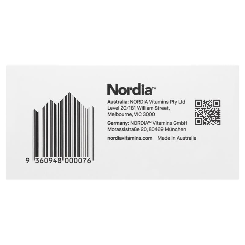 Nordia Vitamin B Complex Unflavoured Powder - 28 Sachets for Energy Support