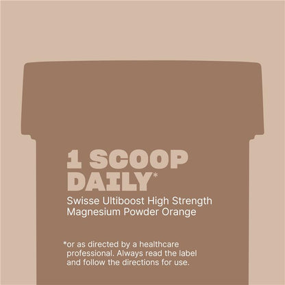 Swisse High Strength Magnesium Powder - Orange Flavor (180g) - Auzzi Store