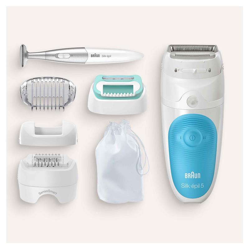 Braun Silk-épil 5-810 Gentle Women's Wet & Dry Epilator, 1 Kit