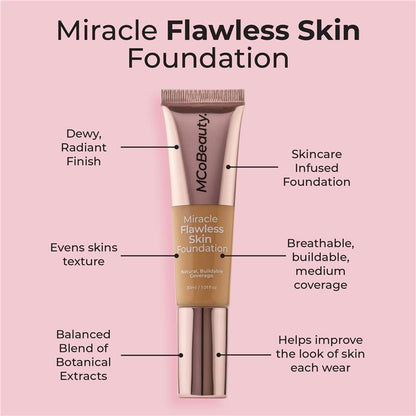 MCoBeauty Miracle Flawless Skin Foundation Light Nude