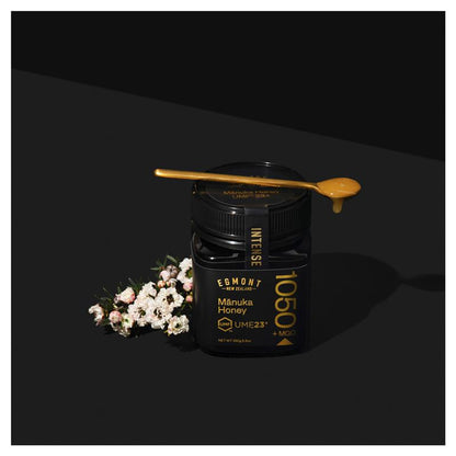 Egmont UMF 23+ Manuka Honey 250g - 1050+ MGO, Pure NZ Raw Honey