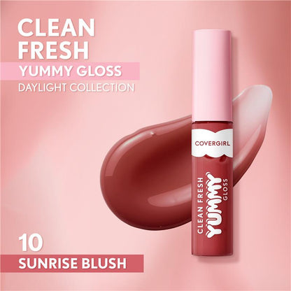 Covergirl Clean Fresh Yummy Gloss #010 Sunrise Blush 10ml