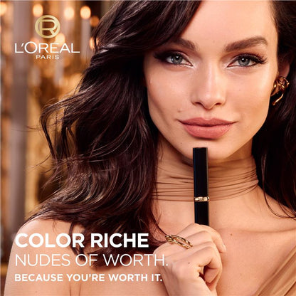L'Oreal Paris Color Riche Volume Matte Nudes of Worth Lipstick 570 Worth It Intense