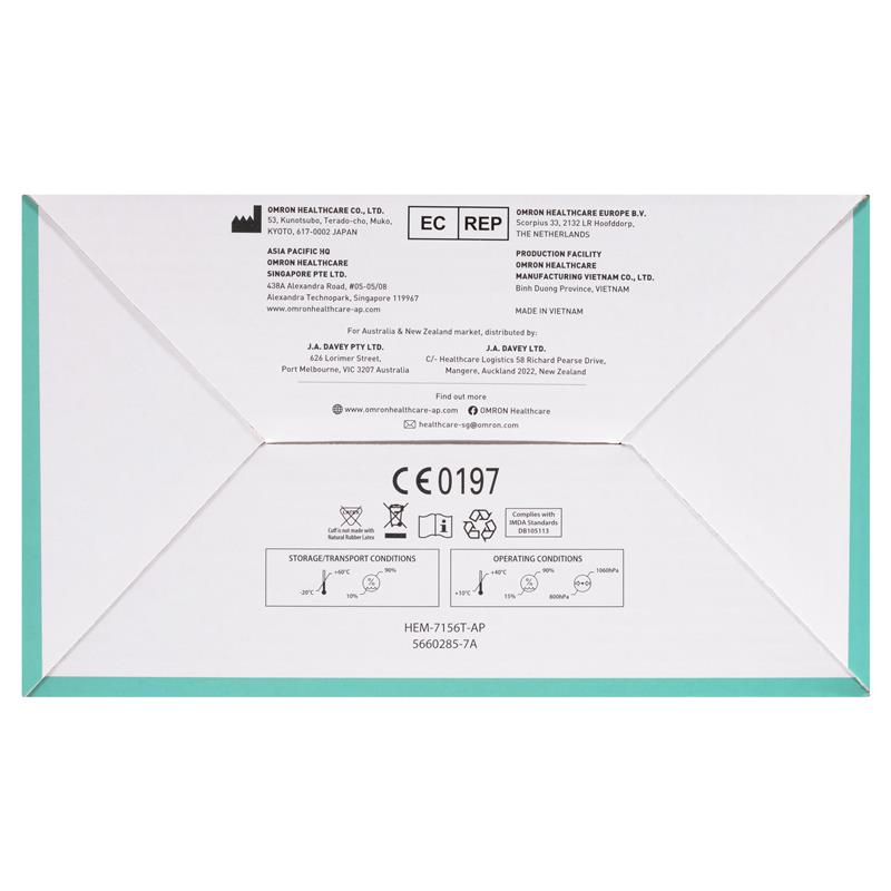 Omron HEM7156T Plus Blood Pressure Monitor with Bluetooth