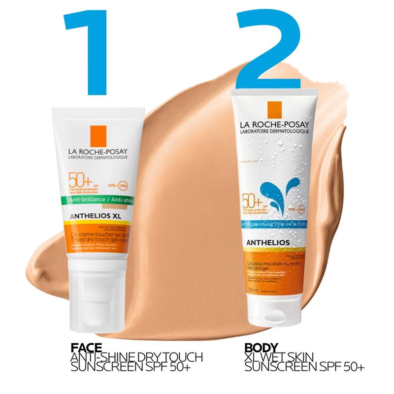 La Roche-Posay Anthelios XL Dry Touch Tinted Facial Sunscreen SPF50+ - 50ml - Auzzi Store