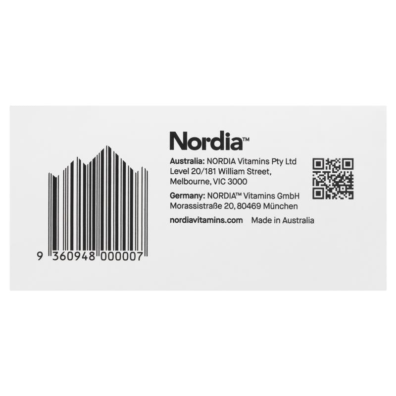 Nordia Magnesium 300mg Unflavoured Powder - 28 Sachets for Muscle Health
