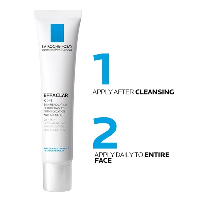 La Roche-Posay Effaclar K+ Anti Blackhead Care 40ml - Clear Skin Solution - Auzzi Store