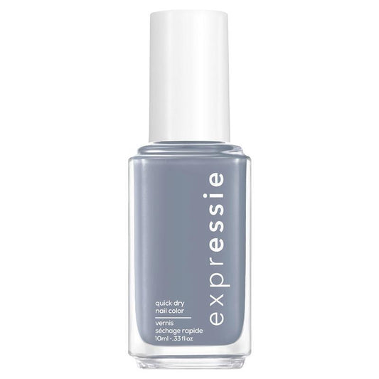 Essie Expressie Nail Polish Air Dry 340 - Quick-Dry Slate Blue Shade