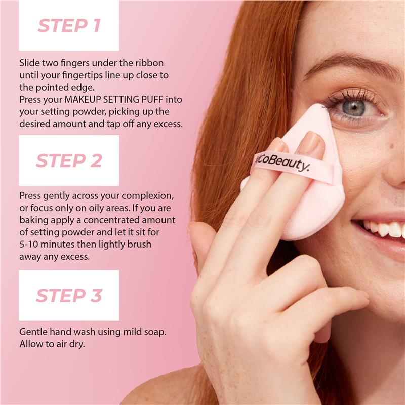 MCoBeauty Makeup Setting Puff Duo