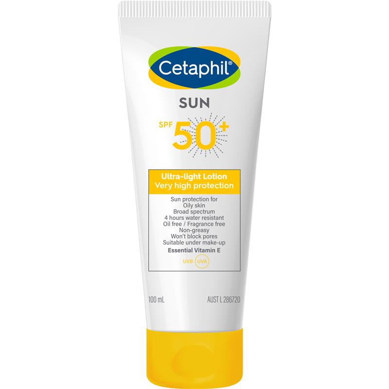 Cetaphil Sun SPF 50+ Ultra Light Lotion 100ml - Auzzi Store