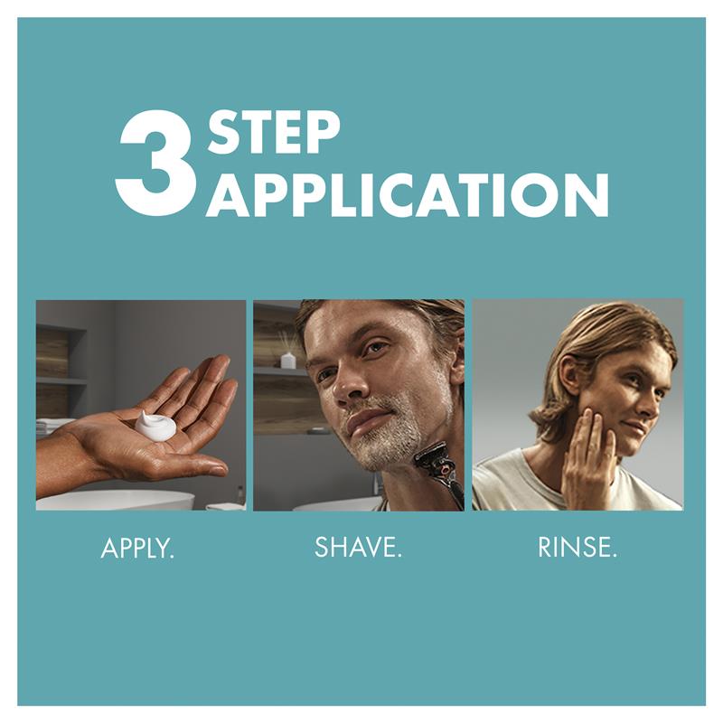 Gillette Pure Cool Sensitive Shave Gel for Men with Aloe, 170g