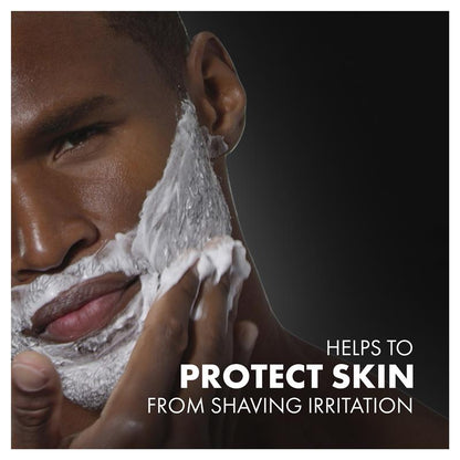 Gillette Sensitive Shave Foam Lemon Lime 333g Value Pack with Aloe Vera