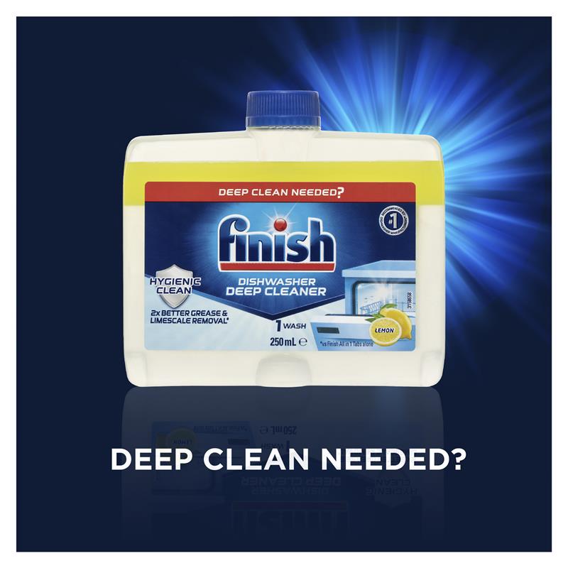 Finish Dishwasher Cleaner Lemon 250mL - Powerful Deep Clean-Auzzi Store