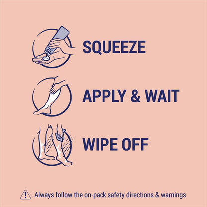 Nair Shower Power Max Cream - 312g, Fast 3-Minute Hair Removal for Legs & Body