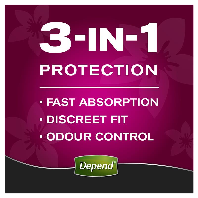 Depend Real Fit Women’s Underwear - Super Extra Large, 16 Pack - Auzzi Store