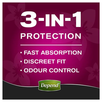 Depend Real Fit Women’s Underwear - Super Extra Large, 16 Pack - Auzzi Store