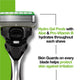 Schick Hydro 5 Sense Sensitive Men's Razor Refills 4-Pack – view 7 - Auzzistore