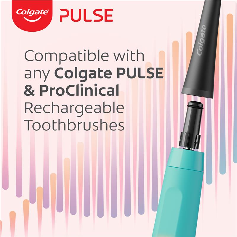 Colgate Electric Toothbrush Pulse Deep Clean Refills 4 Pack